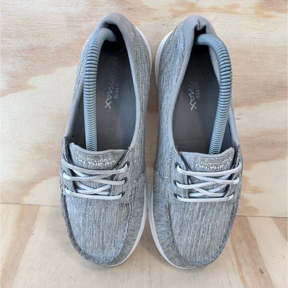 Skechers - Go Walk Lite - Boat Shoes - Gray - Women's - 8.5 - SN 15433 - Picture 7 of 9